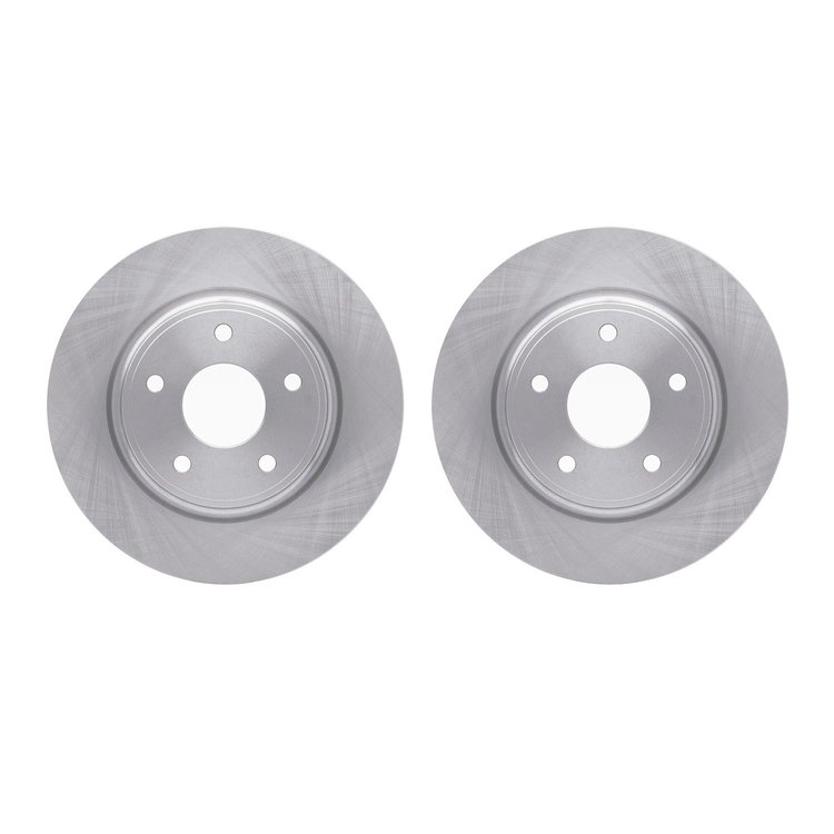 6002-39030 Brake Rotors, Fits Select Mopar, Position: Rear