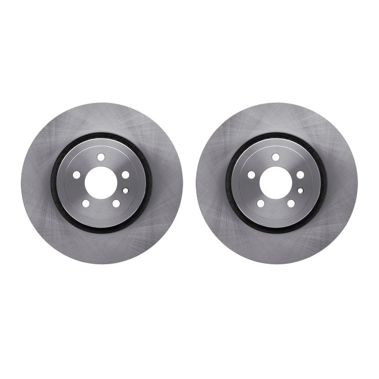 6002-40027 Brake Rotors, Fits Select Mopar, Position: Front