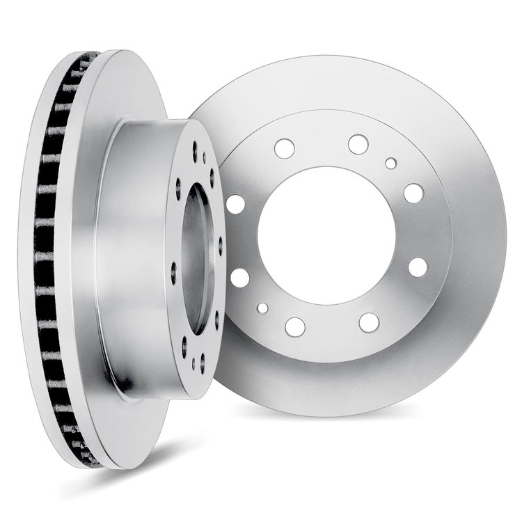 6002-40107 Brake Rotors, Fits Select Mopar, Position: Rear