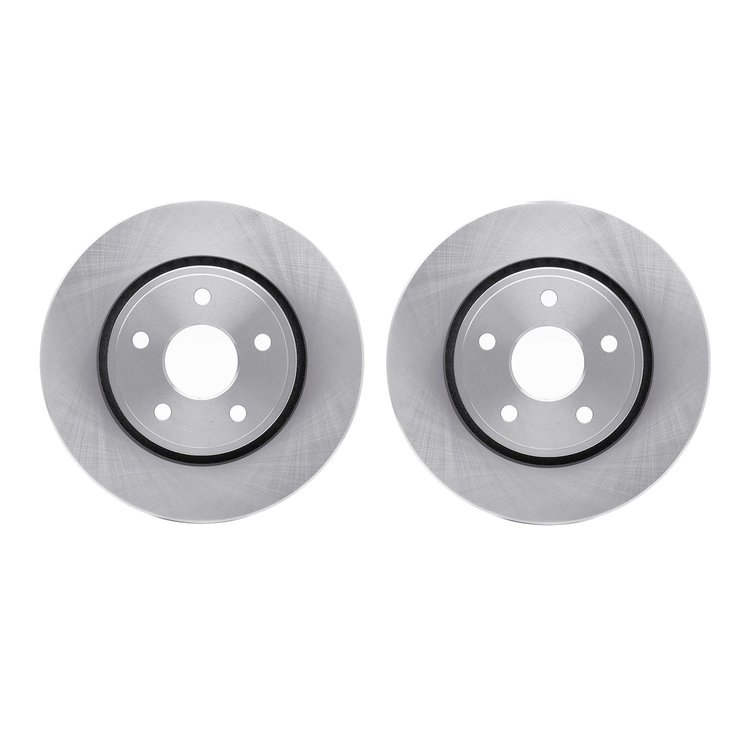 6002-42000 Brake Rotors, 2005-2010 Mopar, Position: Front