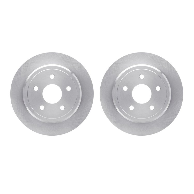 6002-42001 Brake Rotors, 2005-2010 Mopar, Position: Rear