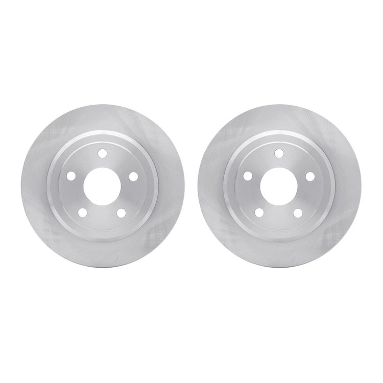 6002-42004 Brake Rotors, Fits Select Mopar, Position: Rear