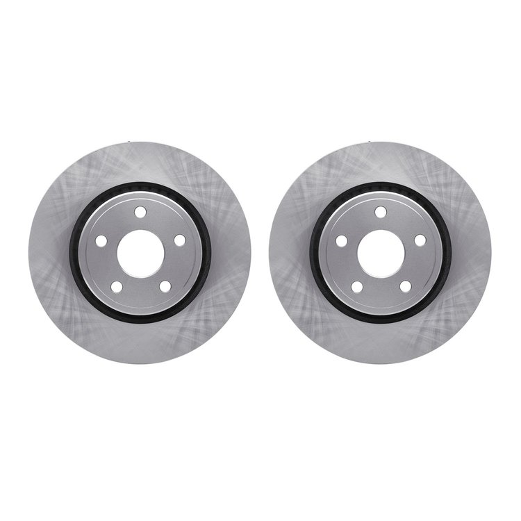 6002-42007 Brake Rotors, Fits Select Mopar, Position: Front
