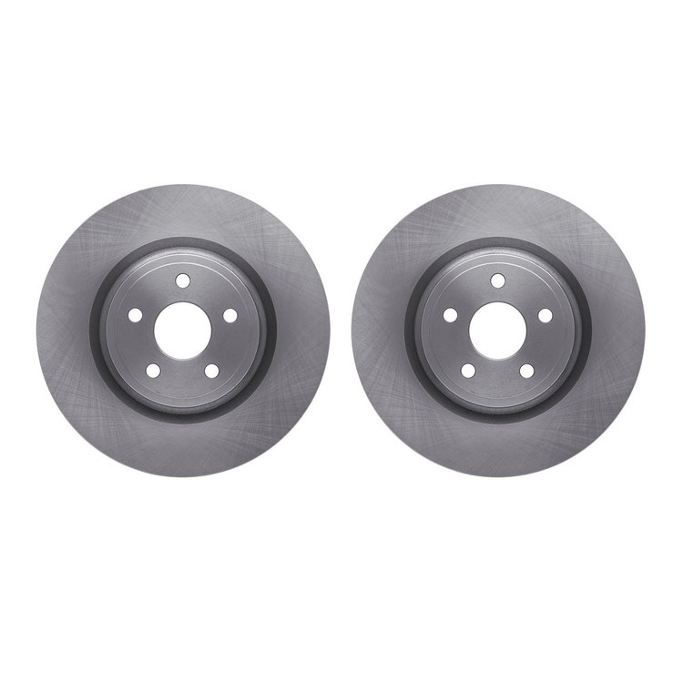 6002-42009 Brake Rotors, Fits Select Mopar, Position: Front
