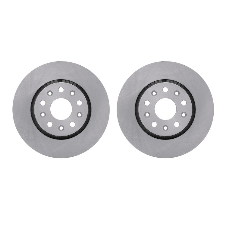 6002-42035 Brake Rotors, Fits Select Mopar, Position: Front