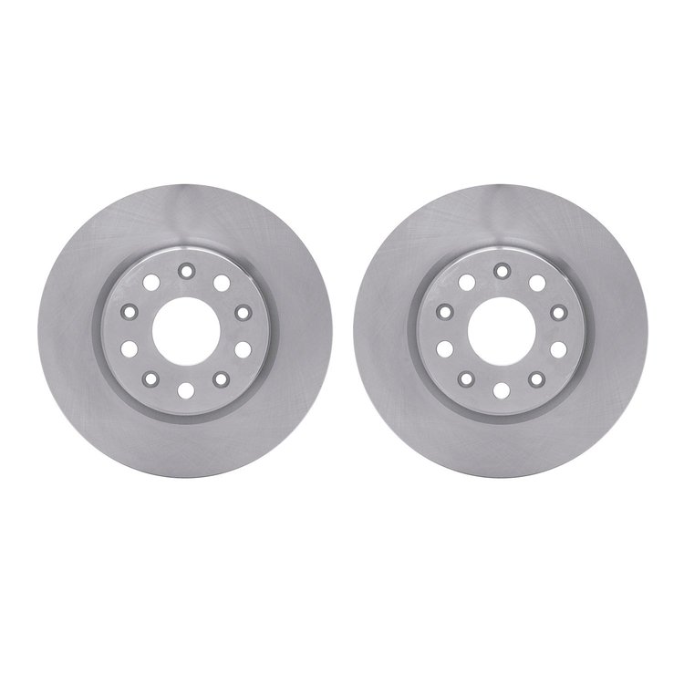 6002-42036 Brake Rotors, Fits Select Mopar, Position: Front
