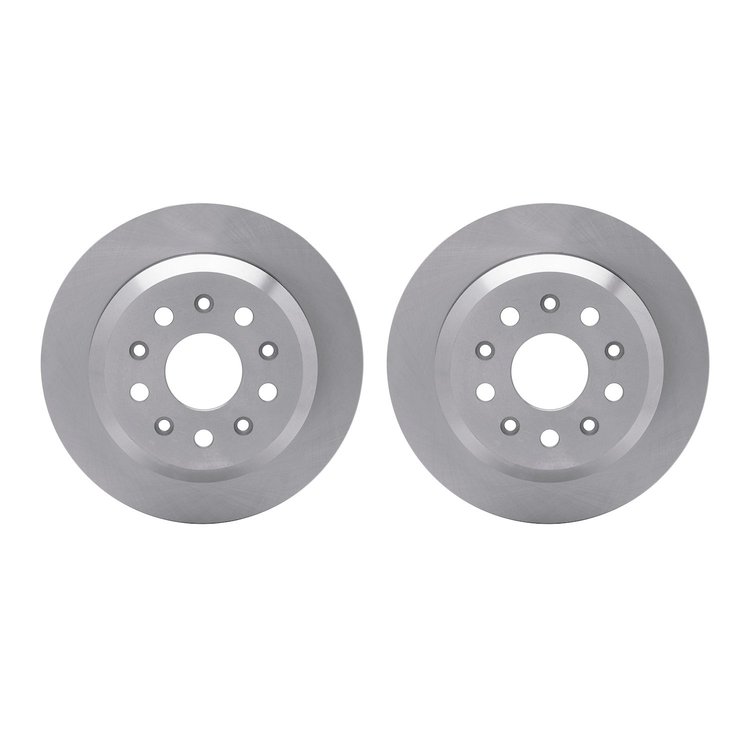 6002-42037 Brake Rotors, Fits Select Mopar, Position: Rear