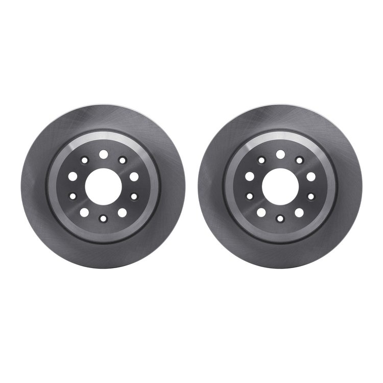 6002-42038 Brake Rotors, Fits Select Mopar, Position: Rear