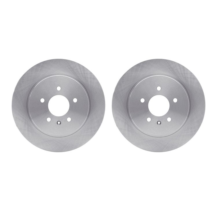 6002-46018 Brake Rotors, 2005-2011 GM, Position: Rear