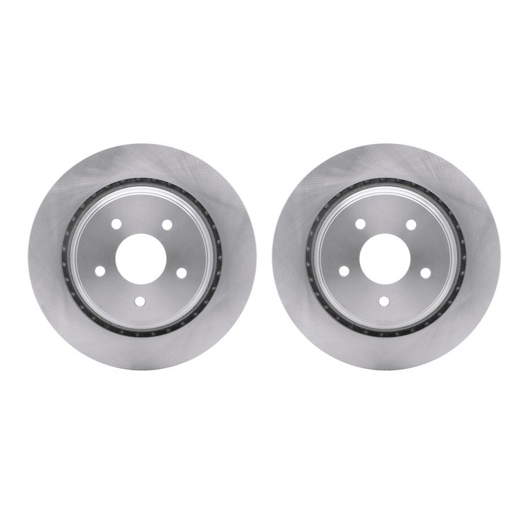 6002-46019 Brake Rotors, 2005-2013 GM, Position: Rear