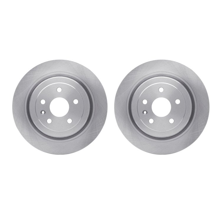 6002-46024 Brake Rotors, 2008-2014 GM, Position: Rear