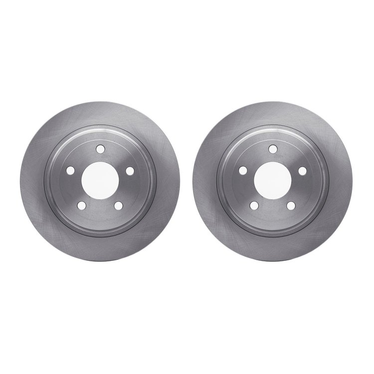 6002-47035 Brake Rotors, 2008-2010 GM, Position: Rear