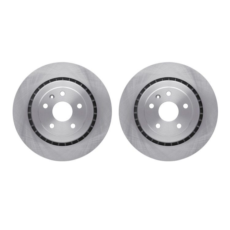 6002-47060 Brake Rotors, Fits Select GM, Position: Rear