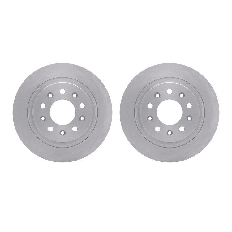 6002-47061 Brake Rotors, Fits Select GM, Position: Rear