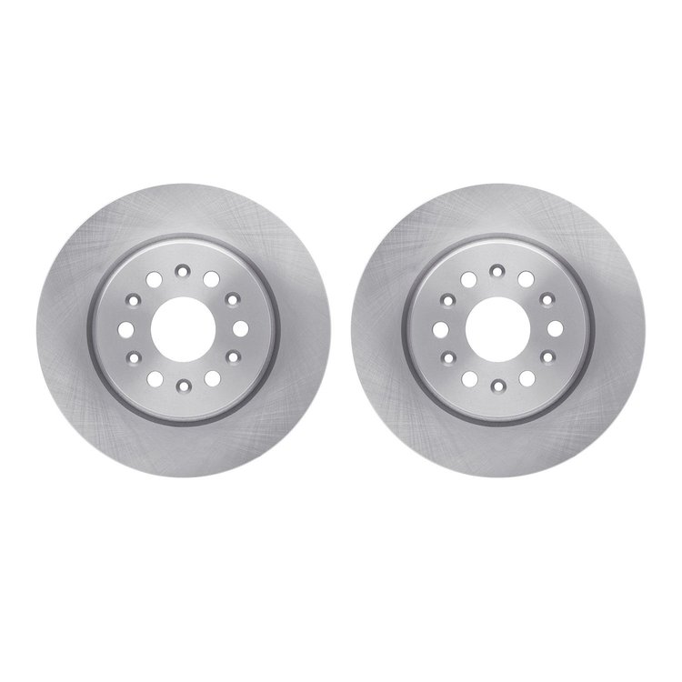 6002-48000 Brake Rotors, Fits Select GM, Position: Rear
