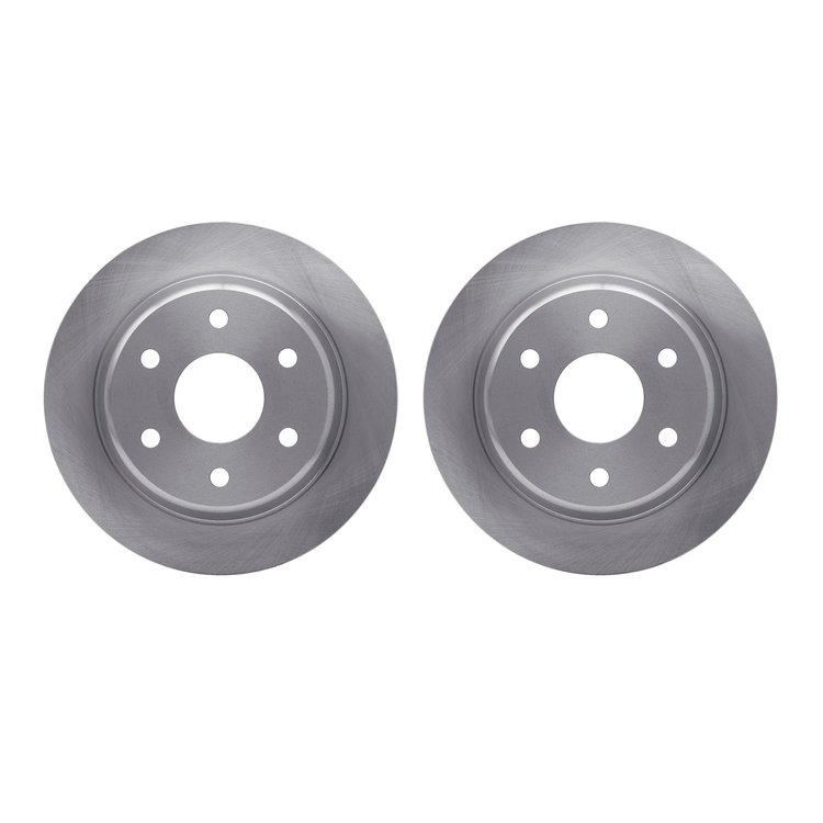 6002-48041 Brake Rotors, 2000-2014 GM, Position: Rear