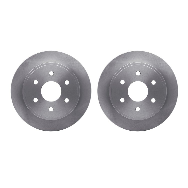 6002-48047 Brake Rotors, 2003-2005 GM, Position: Rear
