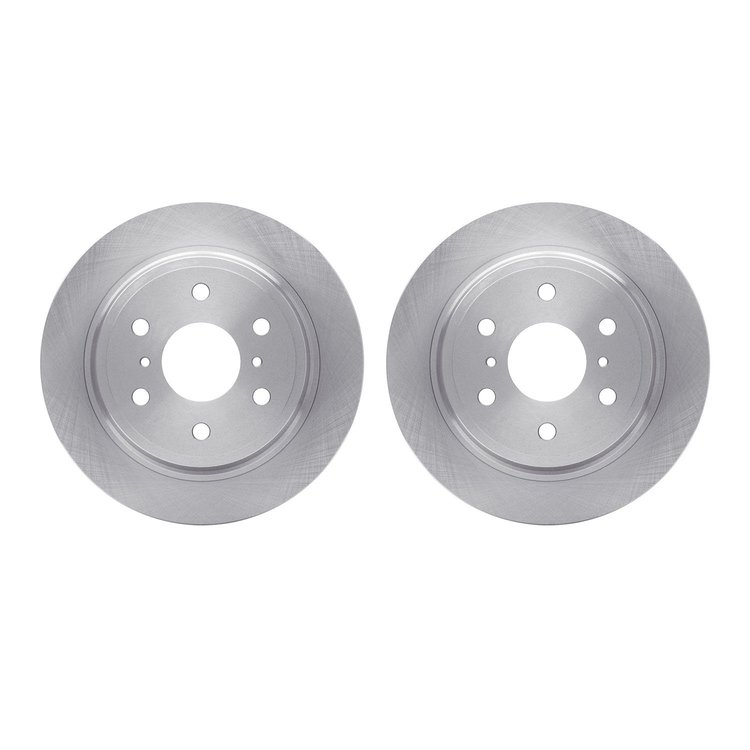 6002-48053 Brake Rotors, 2007-2020 GM, Position: Rear