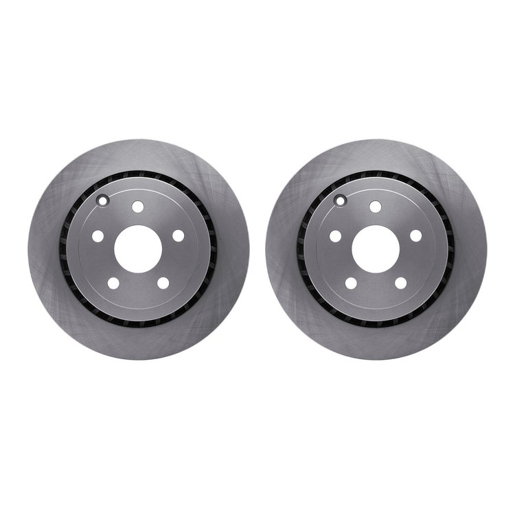 6002-52021 Brake Rotors, 2008-2017 GM, Position: Rear