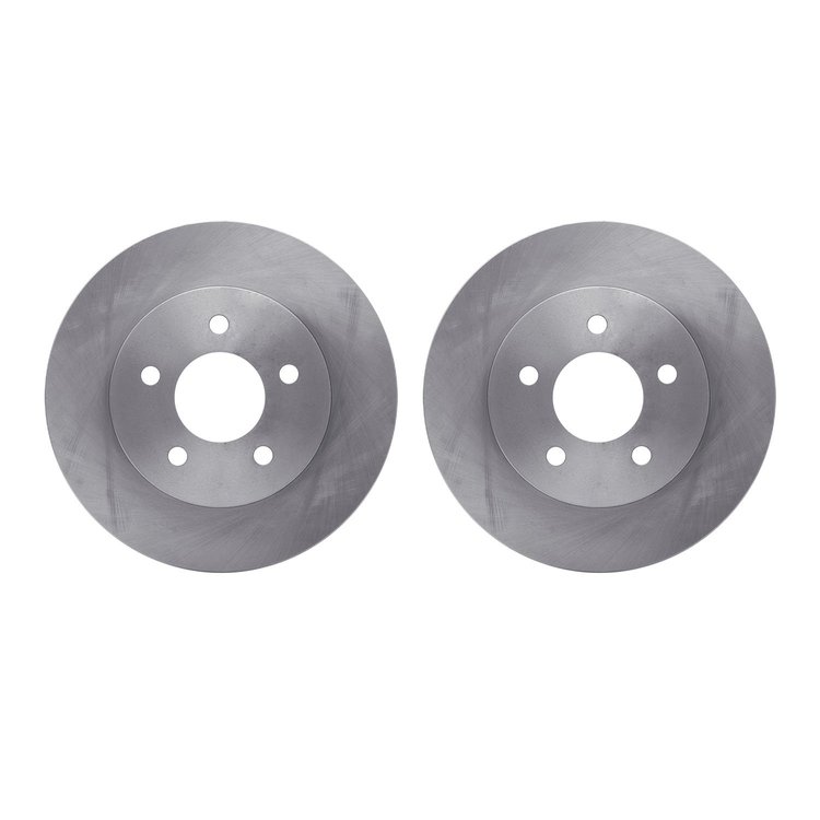 6002-54018 Brake Rotors, 1982-1990 Ford/Lincoln/Mercury/Mazda, Position: Rear
