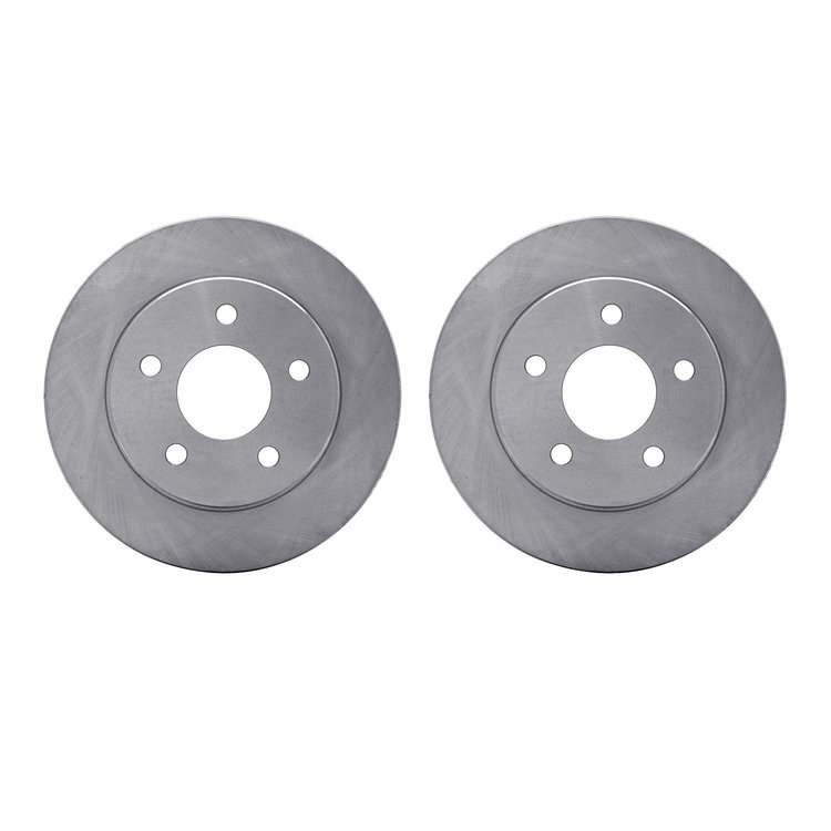 6002-54027 Brake Rotors, 1990-1992 Ford/Lincoln/Mercury/Mazda, Position: Rear
