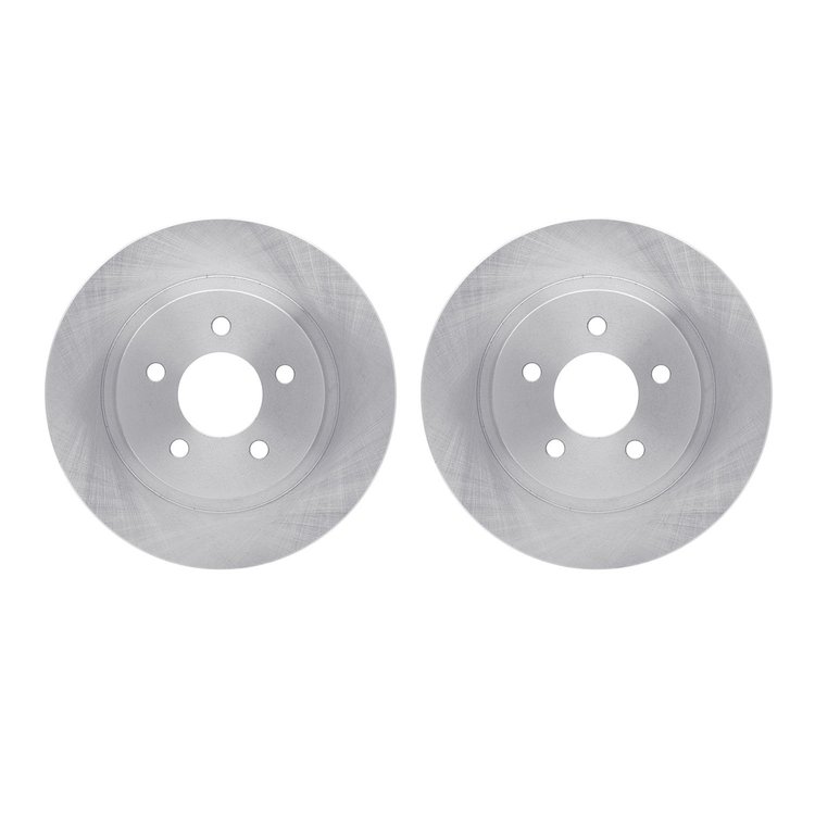 6002-54052 Brake Rotors, 2005-2014 Ford/Lincoln/Mercury/Mazda, Position: Rear