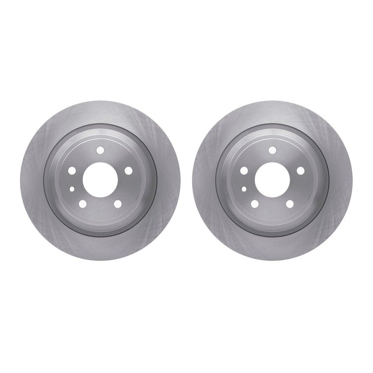 6002-54062 Brake Rotors, 2013-2020 Ford/Lincoln/Mercury/Mazda, Position: Rear