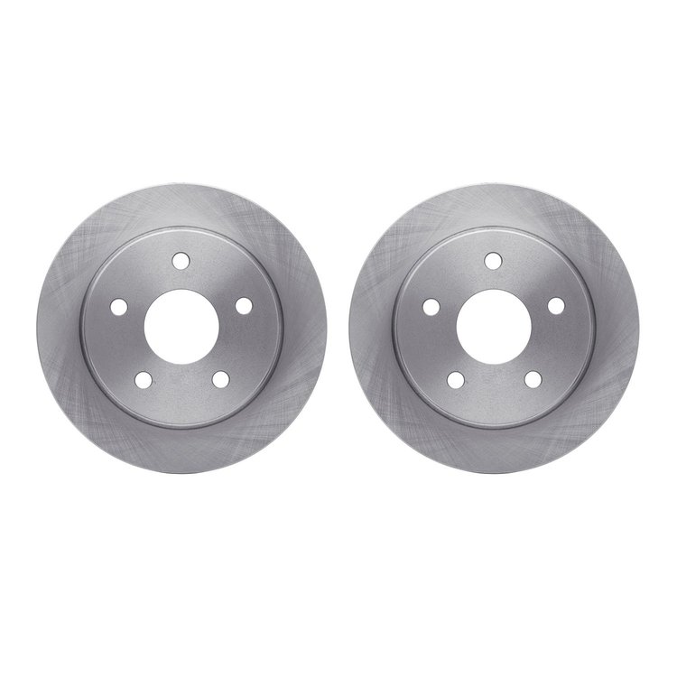 6002-57002 Brake Rotors, 1988-1989 Ford/Lincoln/Mercury/Mazda, Position: Rear