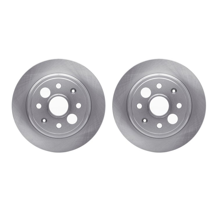 6002-58000 Brake Rotors, 1986-1989 Acura/Honda, Position: Rear