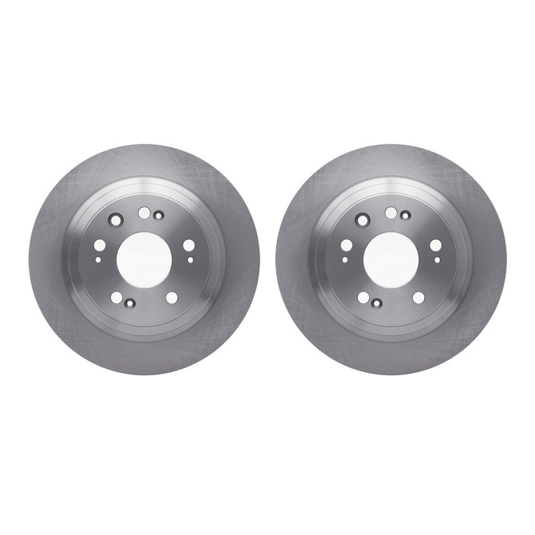6002-58022 Brake Rotors, 2005-2012 Acura/Honda, Position: Rear