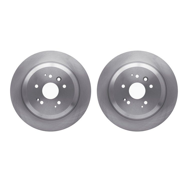 6002-58028 Brake Rotors, 2014-2016 Acura/Honda, Position: Rear