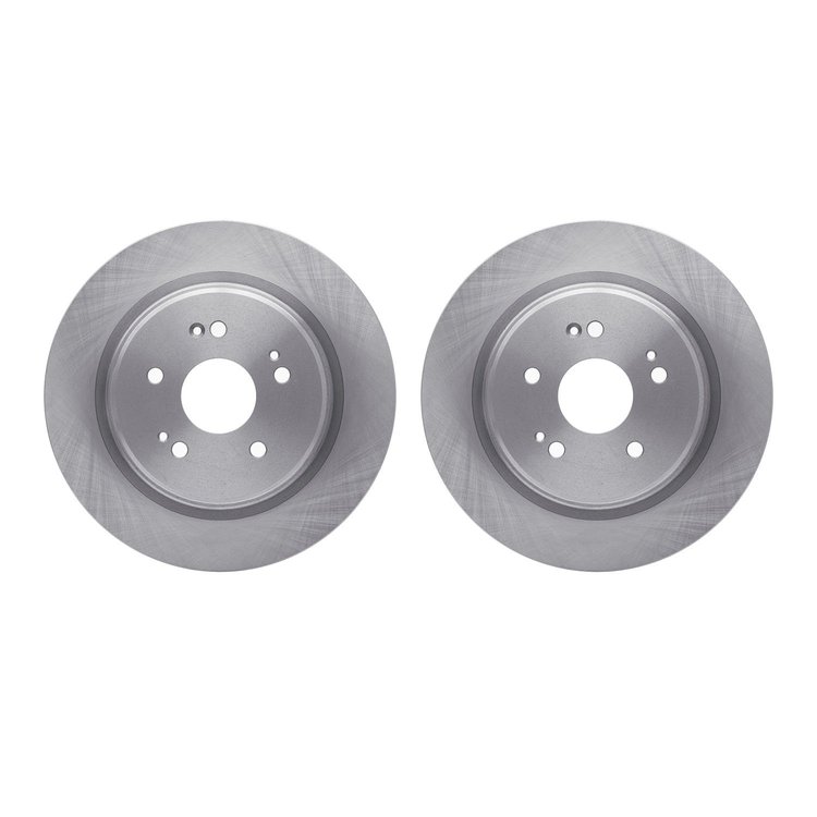 6002-58029 Brake Rotors, Fits Select Acura/Honda, Position: Rear