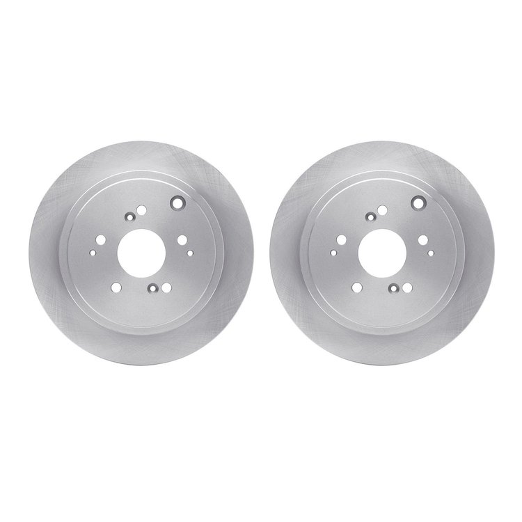 6002-59043 Brake Rotors, 2001-2008 Acura/Honda, Position: Rear