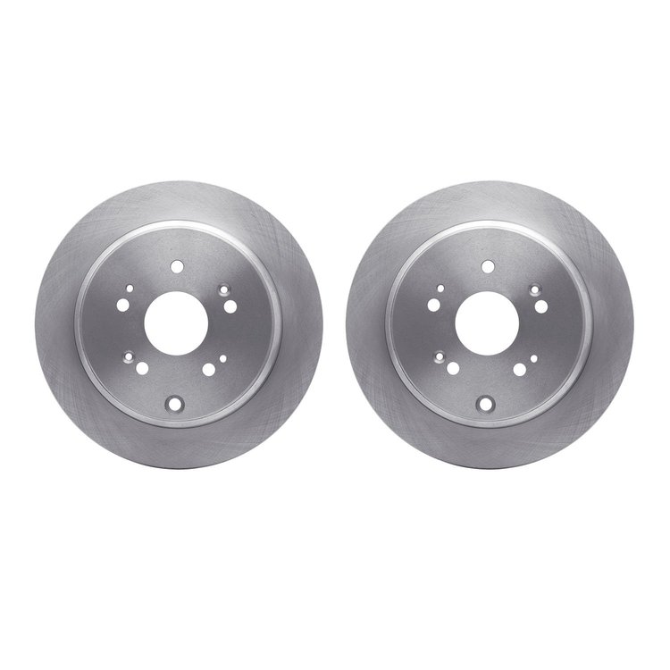 6002-59047 Brake Rotors, 2005-2018 Acura/Honda, Position: Rear