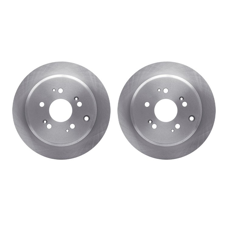 6002-59049 Brake Rotors, 2005-2010 Acura/Honda, Position: Rear