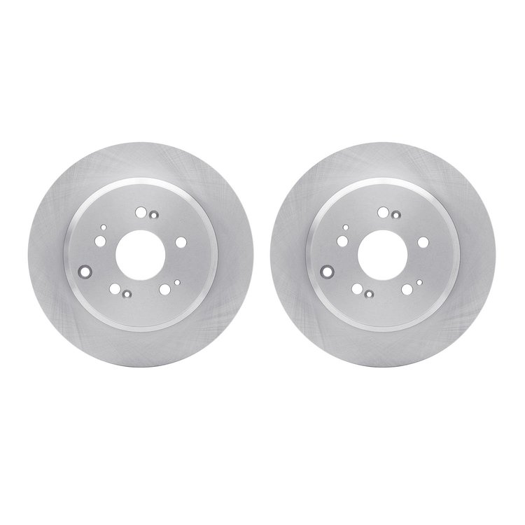 6002-59053 Brake Rotors, 2007-2017 Acura/Honda, Position: Rear