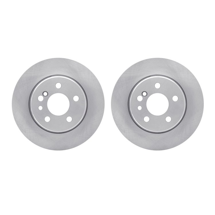 6002-63022 Brake Rotors, 1991-1999 Mercedes-Benz, Position: Rear