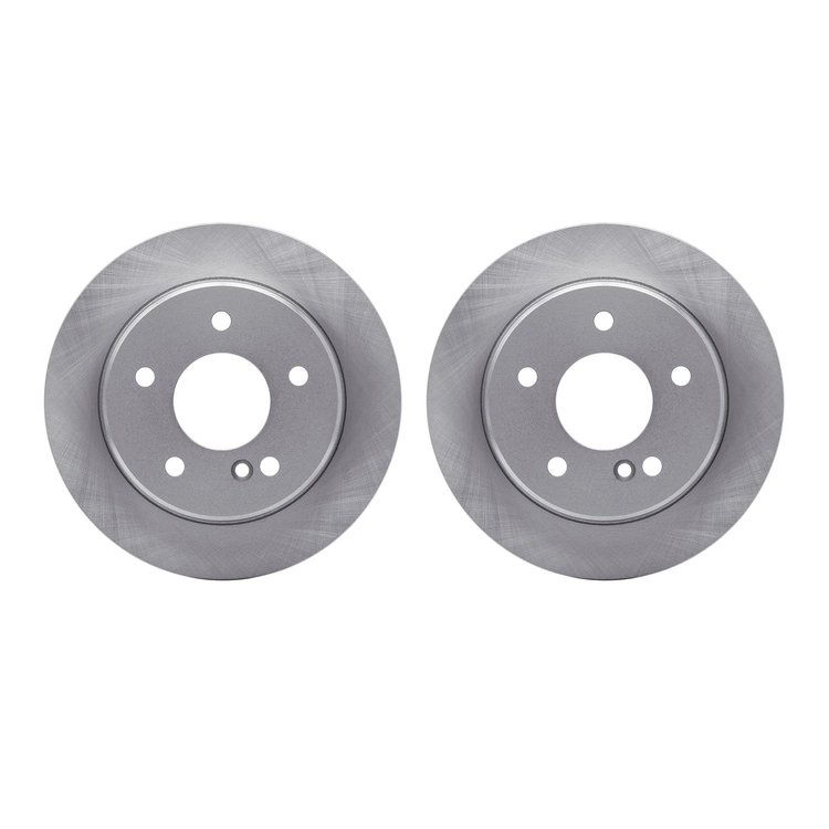 6002-63027 Brake Rotors, 1994-1998 Mercedes-Benz, Position: Rear