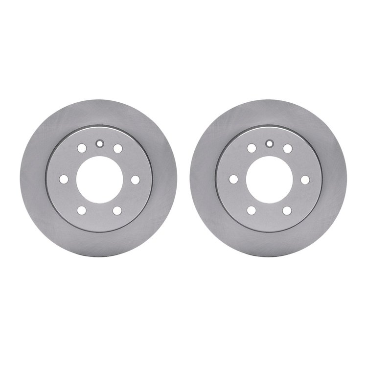 6002-63106 Brake Rotors, Fits Select Multiple Makes/Models, Position: Rear