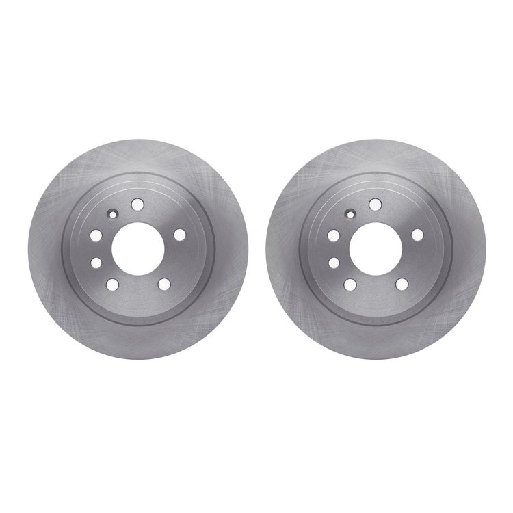 6002-65012 Brake Rotors, 1999-2010 GM, Position: Rear