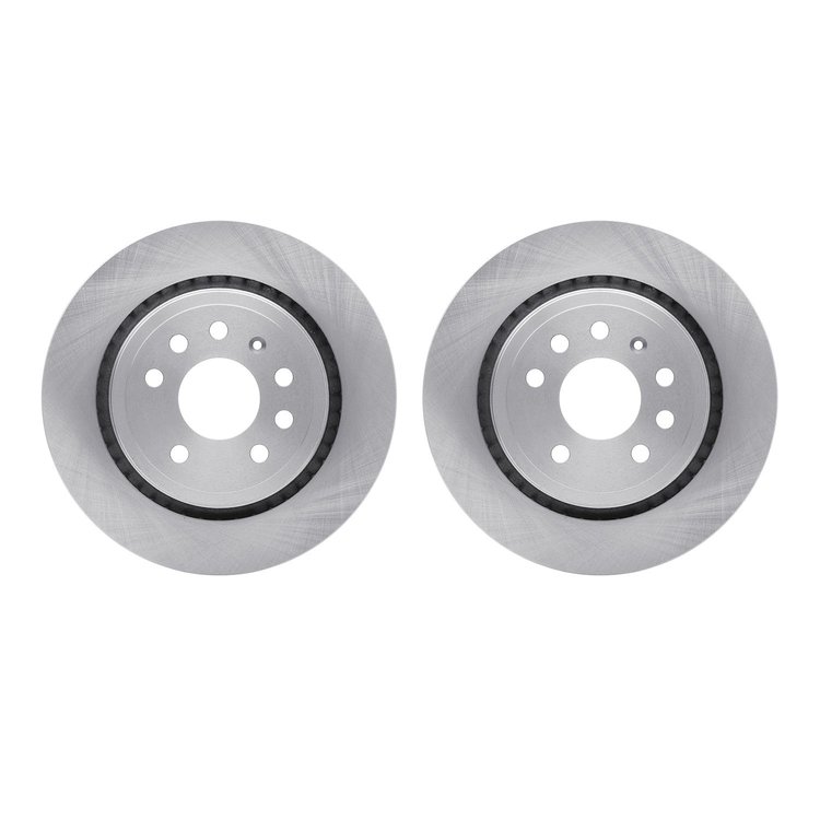 6002-65018 Brake Rotors, 2003-2011 GM, Position: Rear