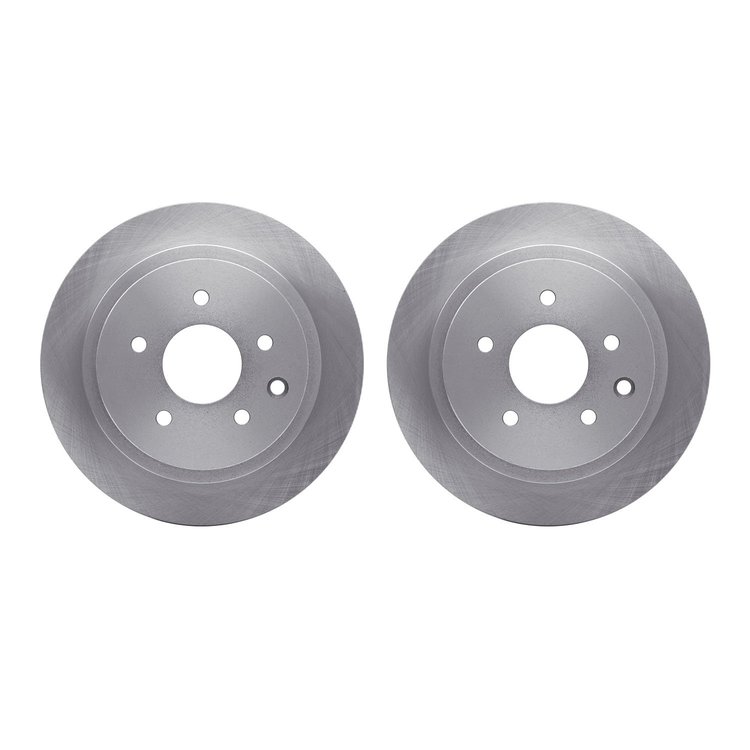 6002-67081 Brake Rotors, Fits Select Multiple Makes/Models, Position: Rear