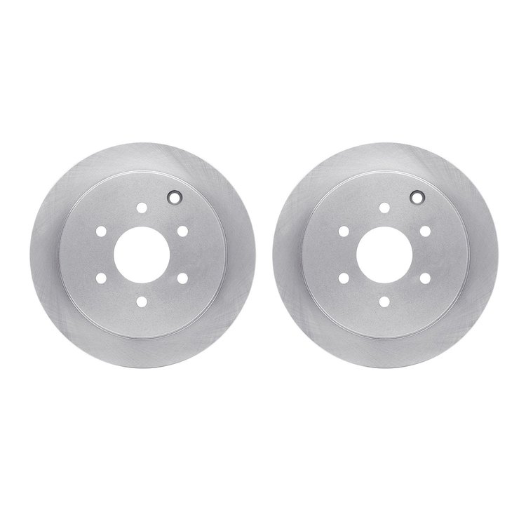 6002-67087 Brake Rotors, Fits Select Multiple Makes/Models, Position: Rear