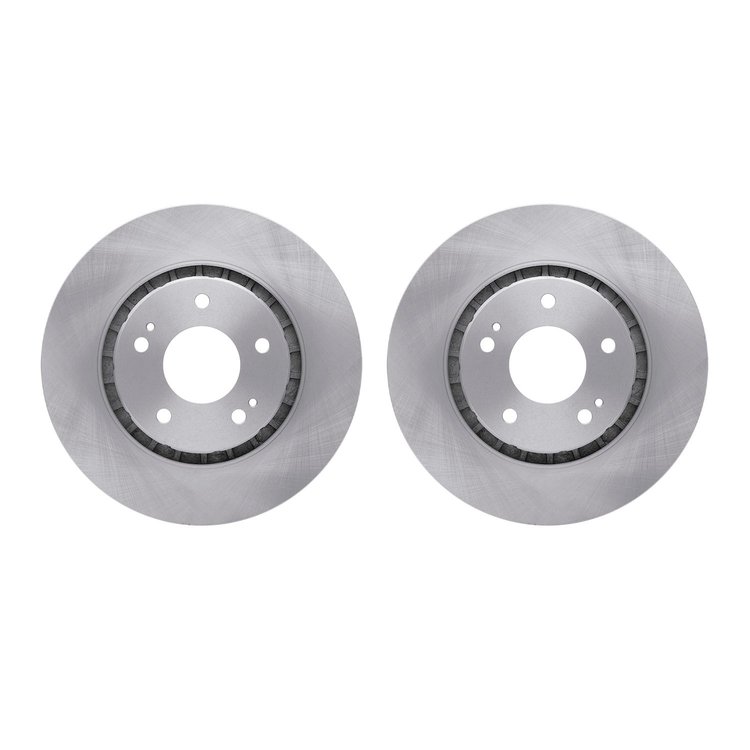 6002-72043 Brake Rotors, 2009-2015 Mitsubishi, Position: Front