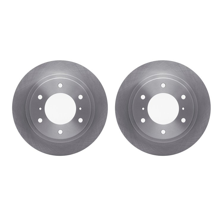 6002-72057 Brake Rotors, 2000-2006 Mitsubishi, Position: Rear