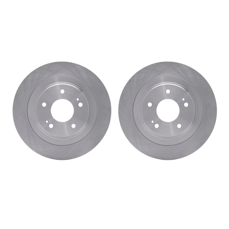 6002-72062 Brake Rotors, Fits Select Mitsubishi, Position: Rear