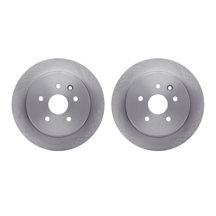 6002-75007 Brake Rotors, 1998-2010 Lexus/Toyota/Scion, Position: Rear