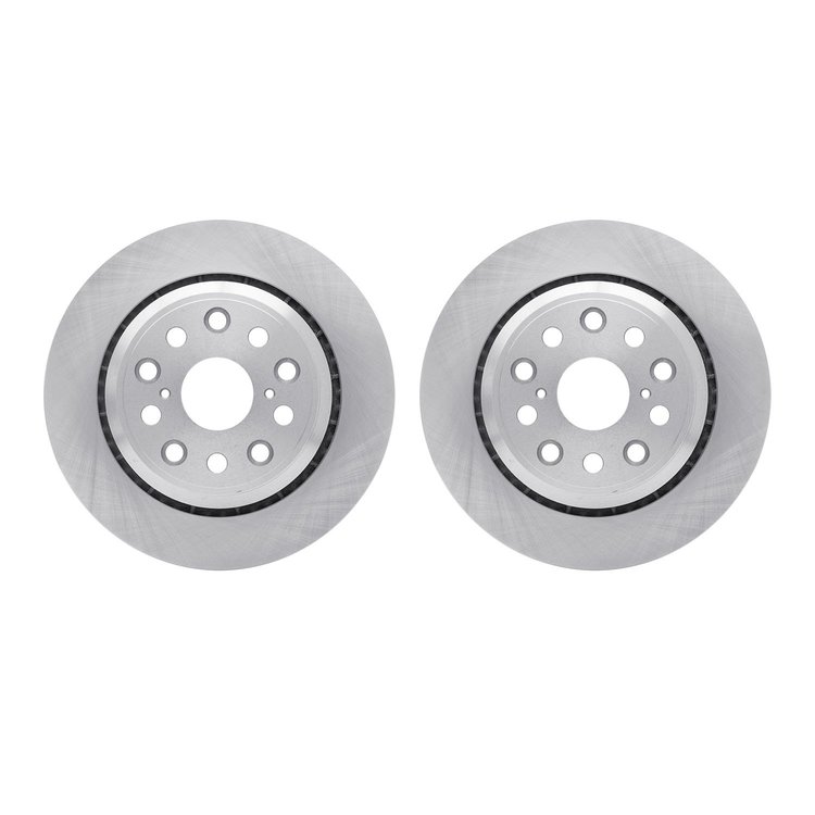 6002-75014 Brake Rotors, 2007-2017 Lexus/Toyota/Scion, Position: Rear