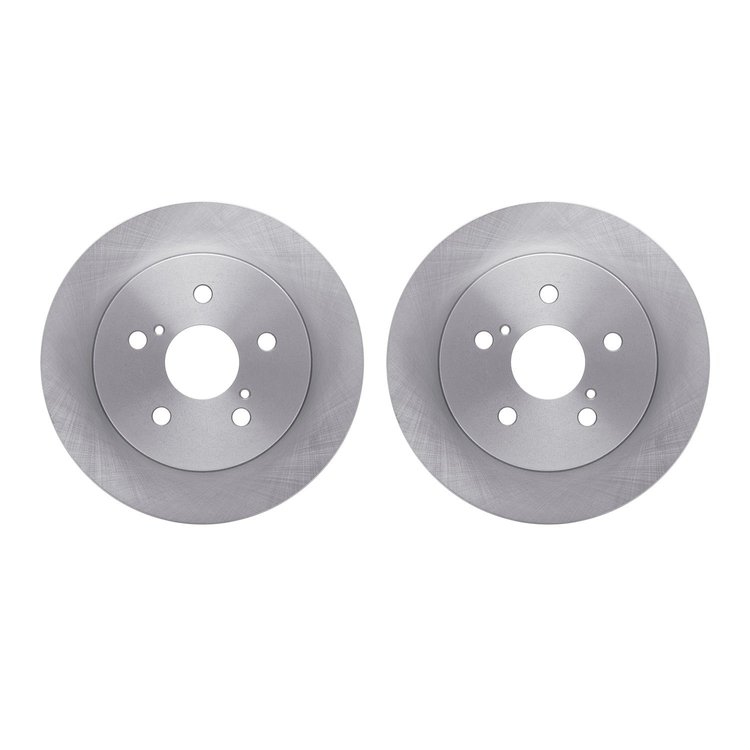 6002-75023 Brake Rotors, Fits Select Lexus/Toyota/Scion, Position: Rear