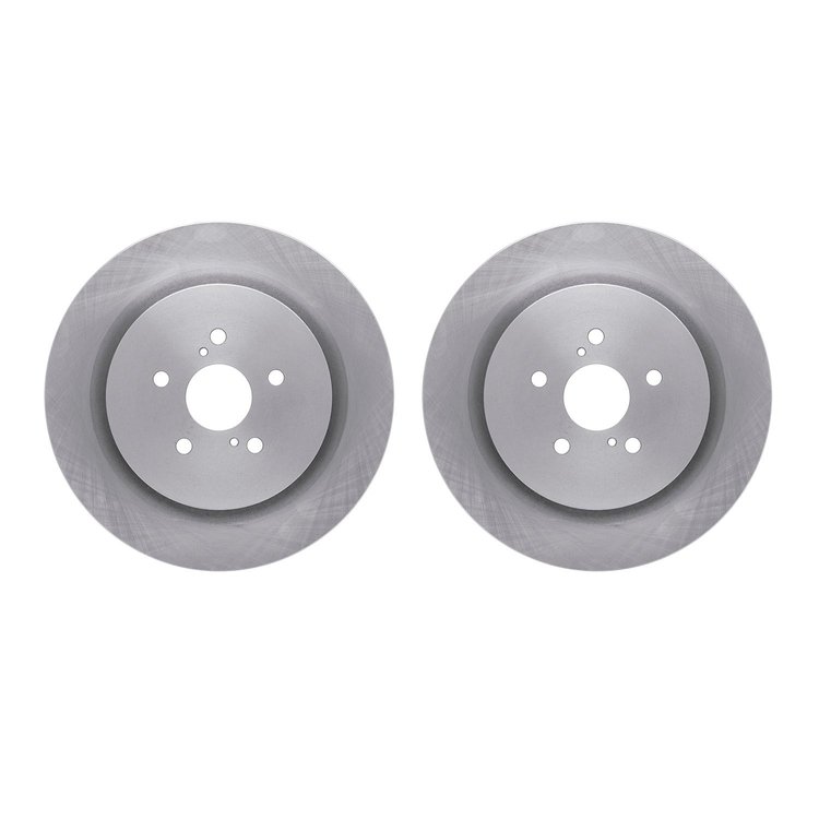 6002-75024 Brake Rotors, Fits Select Lexus/Toyota/Scion, Position: Rear